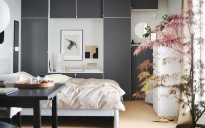 Bildspecial: Maxa förvaringen i ett litet sovrum