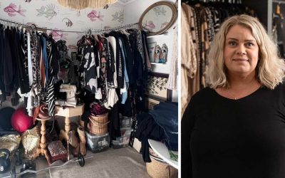 Vinnaren Karolina om priset: ”Garderoben ger ett ordningsamt intryck”