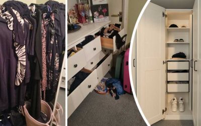 Trebarnsmamman om nya garderobslösningen: ”Snyggt och prisvärt”