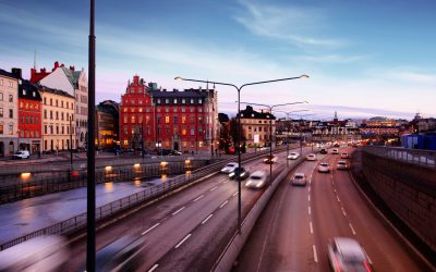 Höga partikelhalter i huvudstaden – luften följer med in
