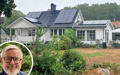 Råttorna tog sig in i köket – då testade Gustaf en svensk uppfinning