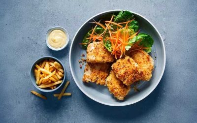 Krispiga nuggets med norsk sej – barnens nya fiskfavorit