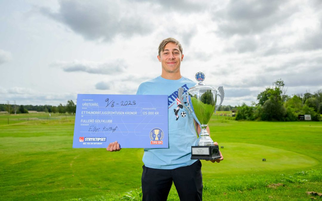 Från hockeyrink till stryktipstronen – så vann han hela Tips-SM