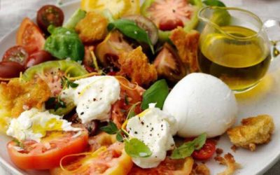 Skapa matmagi med mozzarella
